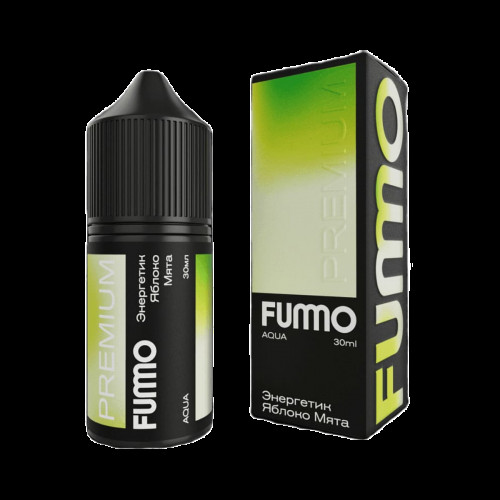 FUMMO AQUA Энергетик яблоко мята 30мл.20мг